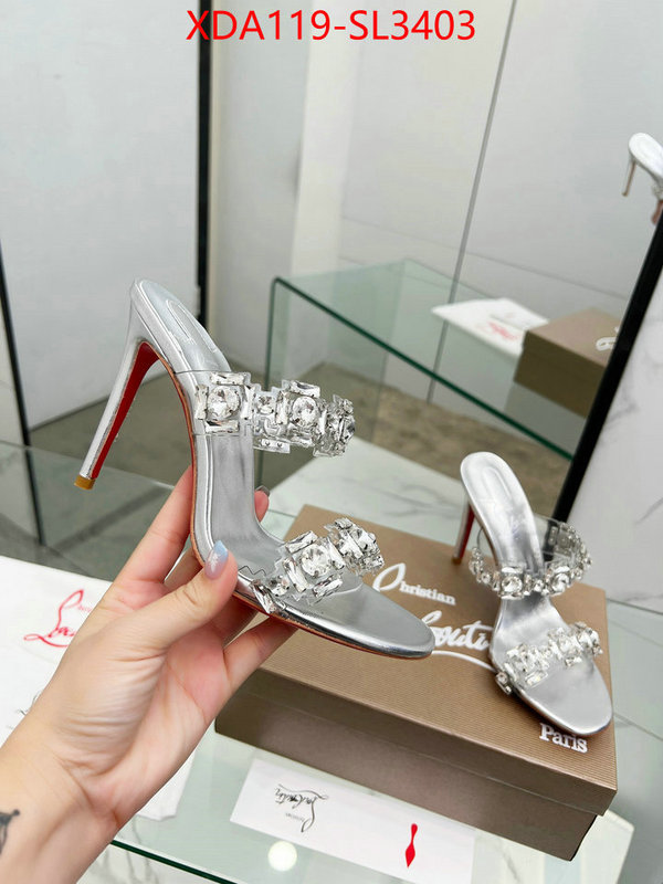 Women Shoes-Christian Louboutin what are the best replica ID: SL3403 $: 119USD