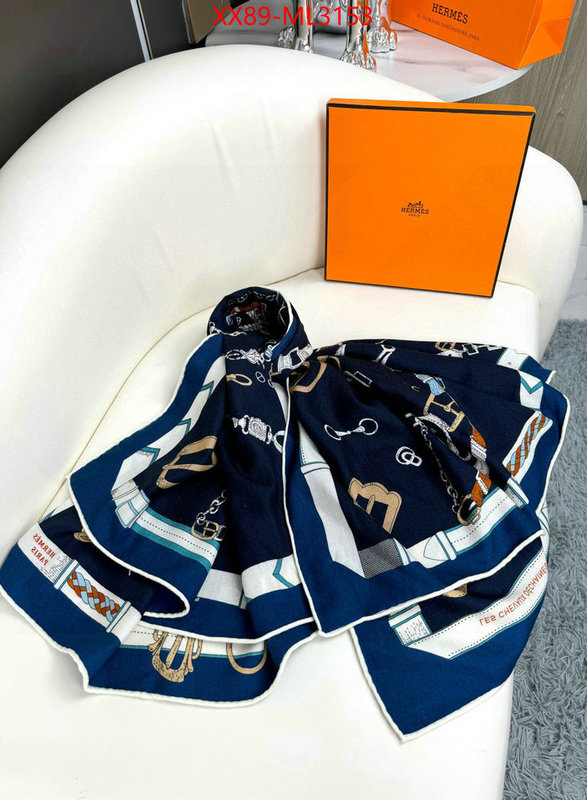 Scarf-Hermes where to buy ID: ML3153 $: 89USD