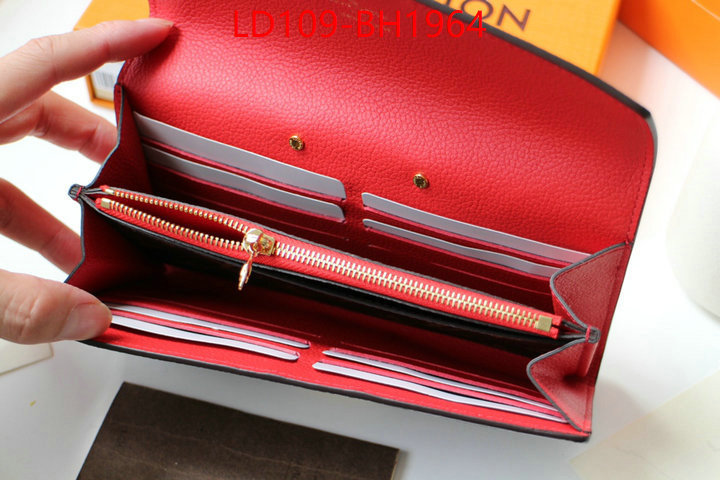 LV Bags(TOP)-Wallet the top ultimate knockoff ID: BH1964 $: 109USD,