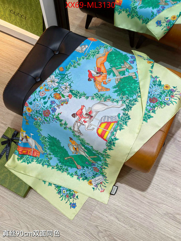 Scarf-Gucci where to buy fakes ID: ML3130 $: 69USD