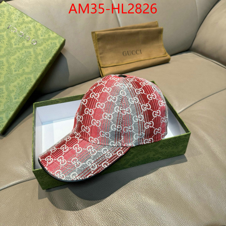 Cap(Hat)-Gucci wholesale imitation designer replicas ID: HL2826 $: 35USD