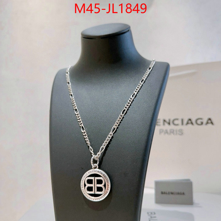 Jewelry-Balenciaga how to find replica shop ID: JL1849 $: 45USD