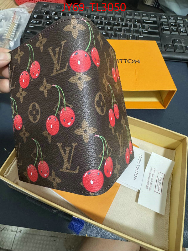 LV Bags(TOP)-Wallet the highest quality fake ID: TL3050 $: 69USD,