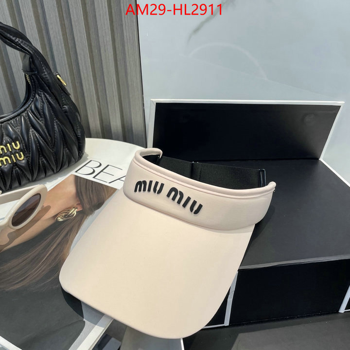 Cap(Hat)-Miu Miu buy cheap replica ID: HL2911 $: 29USD