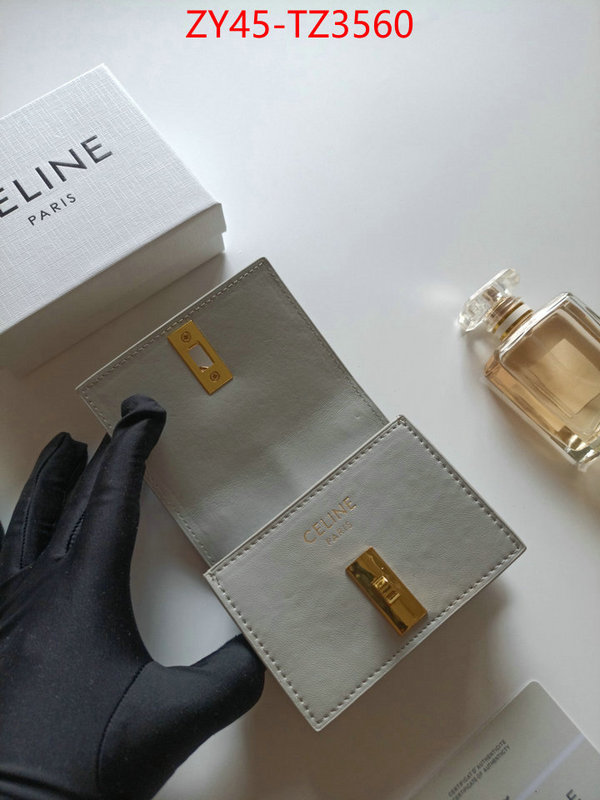 CELINE Bags(4A)-Wallet highest product quality ID: TZ3560 $: 45USD,