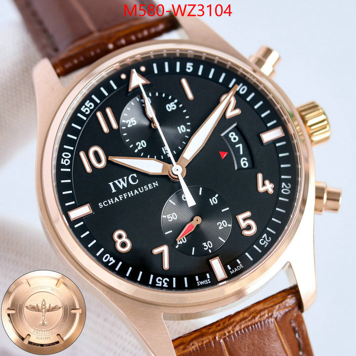 Watch(TOP)-IWC what's the best place to buy replica ID: WZ3104 $: 580USD