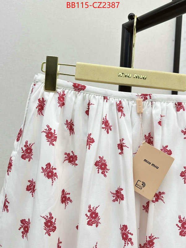 Clothing-MIU MIU online store ID: CZ2387 $: 115USD