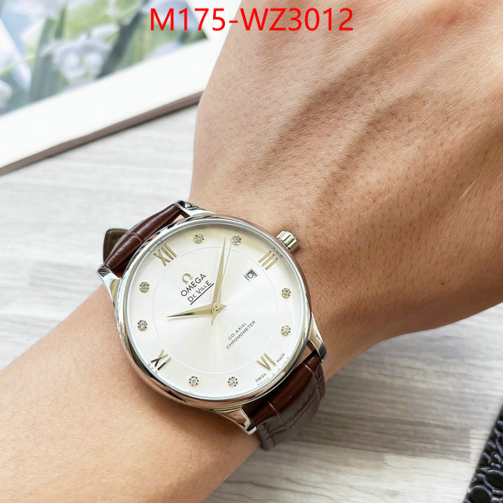 Watch(4A)-Omega high quality replica designer ID: WZ3012 $: 175USD-shoes yupoo Watch(4A)-Omega high quality replica designer ID: WZ3012 $: 175USD