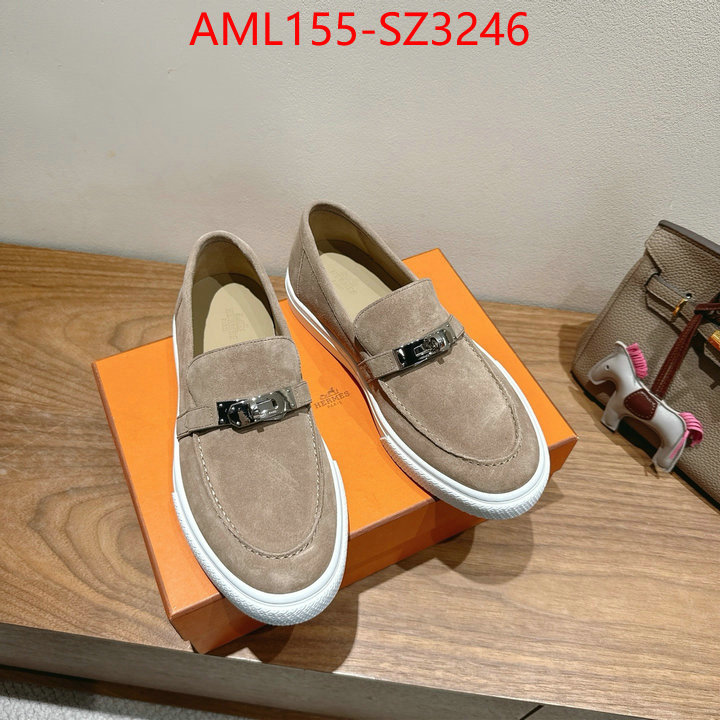 Men Shoes-Hermes replica wholesale ID: SZ3246 $: 155USD