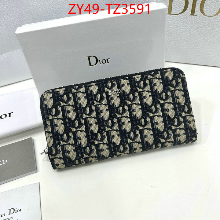 Dior Bags(4A)-Wallet- high quality aaaaa replica ID: TZ3591 $: 49USD,