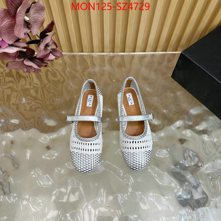 Women Shoes-ALAIA buy best quality replica ID: SZ4729 $: 125USD