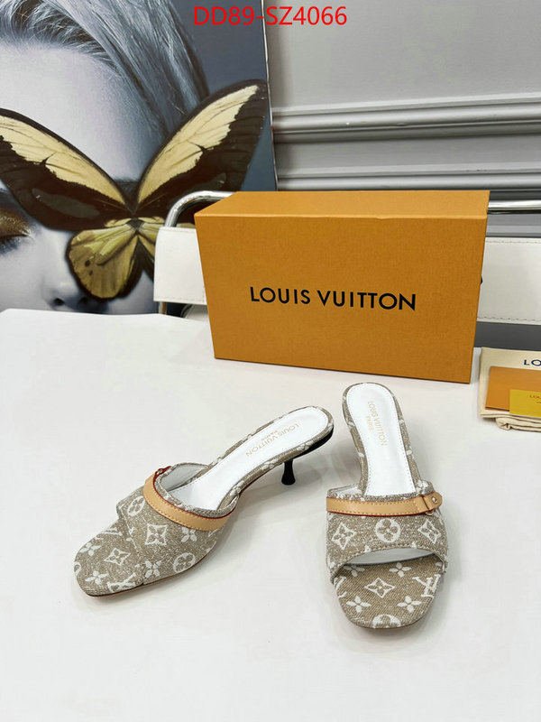 Women Shoes-LV luxury fashion replica designers ID: SZ4066 $: 89USD
