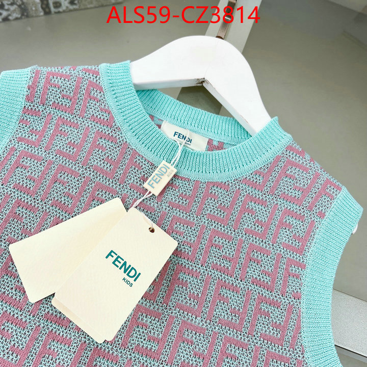 Kids clothing-Fendi 2024 aaaaa replica 1st copy ID: CZ3814 $: 59USD