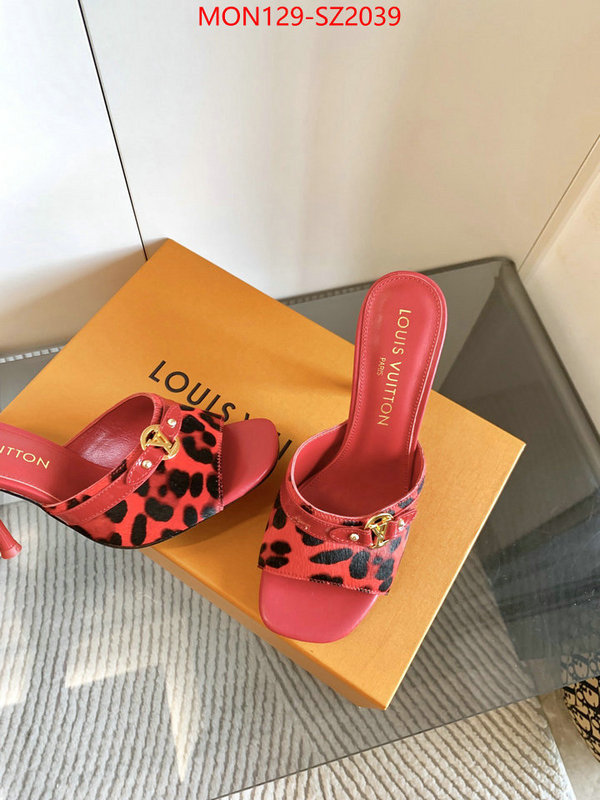 Women Shoes-LV luxury fake ID: SZ2039 $: 129USD