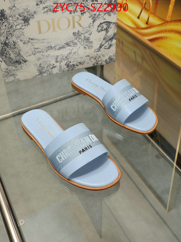 Women Shoes-Dior shop the best high authentic quality replica ID: SZ2930 $: 75USD