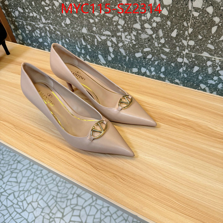 Women Shoes-Valentino high quality perfect ID: SZ2314 $: 115USD