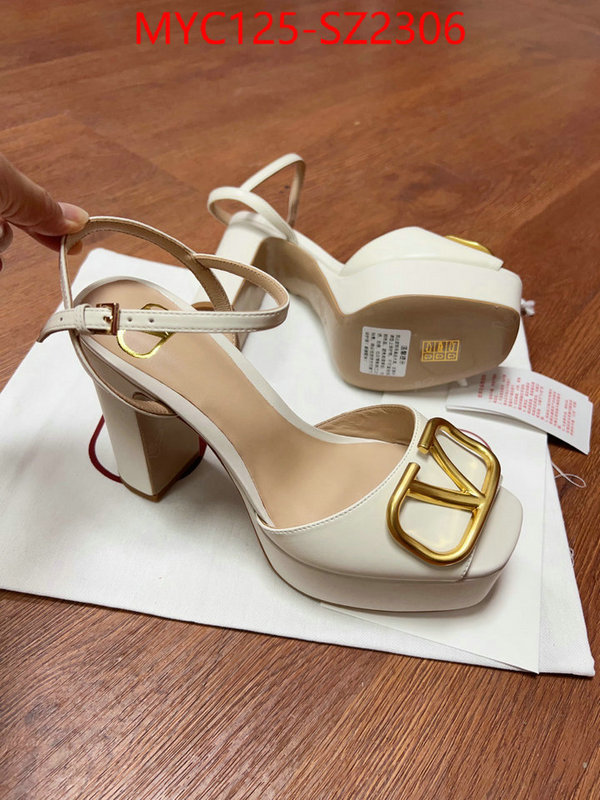 Women Shoes-Valentino best knockoff ID: SZ2306 $: 125USD