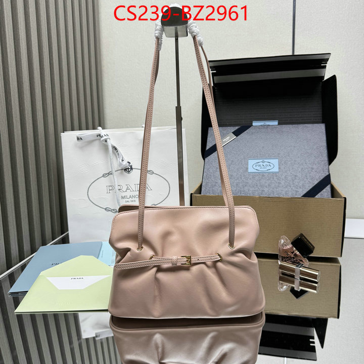 Prada Bags(TOP)-Crossbody- 7 star ID: BZ2961 $: 239USD,