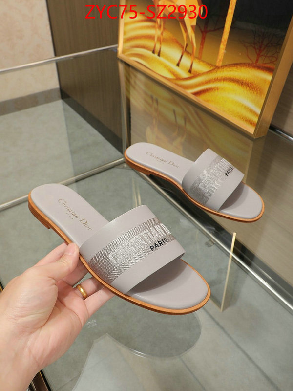 Women Shoes-Dior shop the best high authentic quality replica ID: SZ2930 $: 75USD