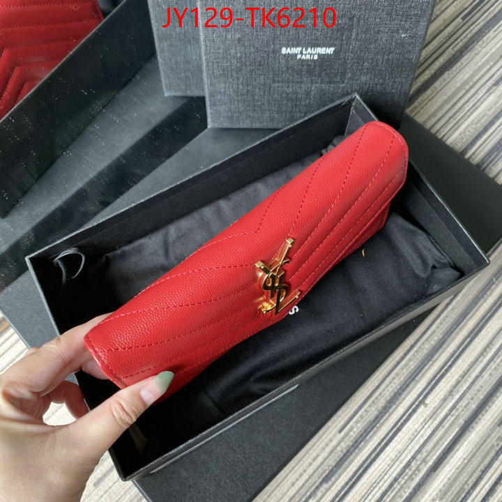 YSL Bags(TOP)-Wallet- online from china ID: TK6210 $: 129USD,