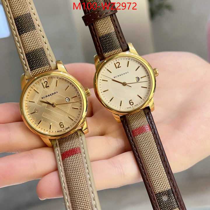 Watch(4A)-Burberry high quality designer ID: WZ2972 $: 100USD
