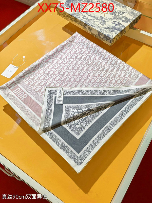 Scarf-Dior best site for replica ID: MZ2580 $: 75USD