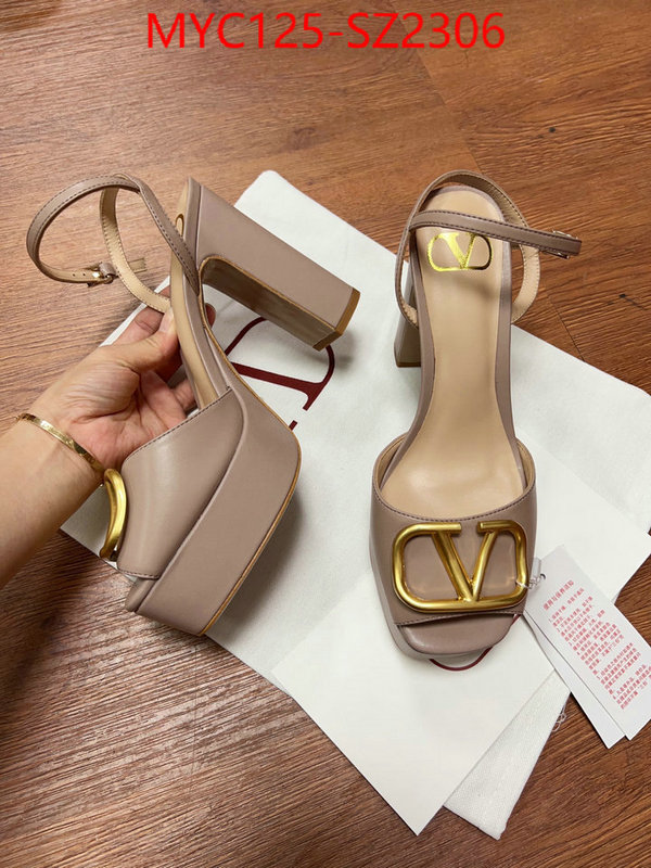 Women Shoes-Valentino best knockoff ID: SZ2306 $: 125USD