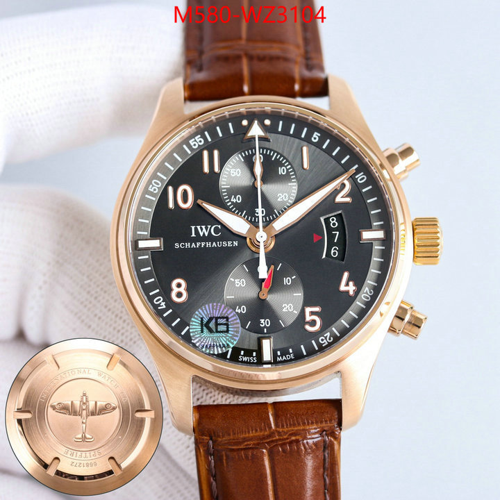 Watch(TOP)-IWC what's the best place to buy replica ID: WZ3104 $: 580USD