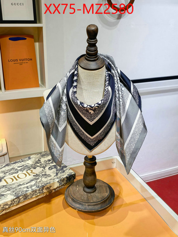 Scarf-Dior best site for replica ID: MZ2580 $: 75USD