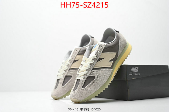 Men Shoes-New Balance where can you buy replica ID: SZ4215 $: 75USD
