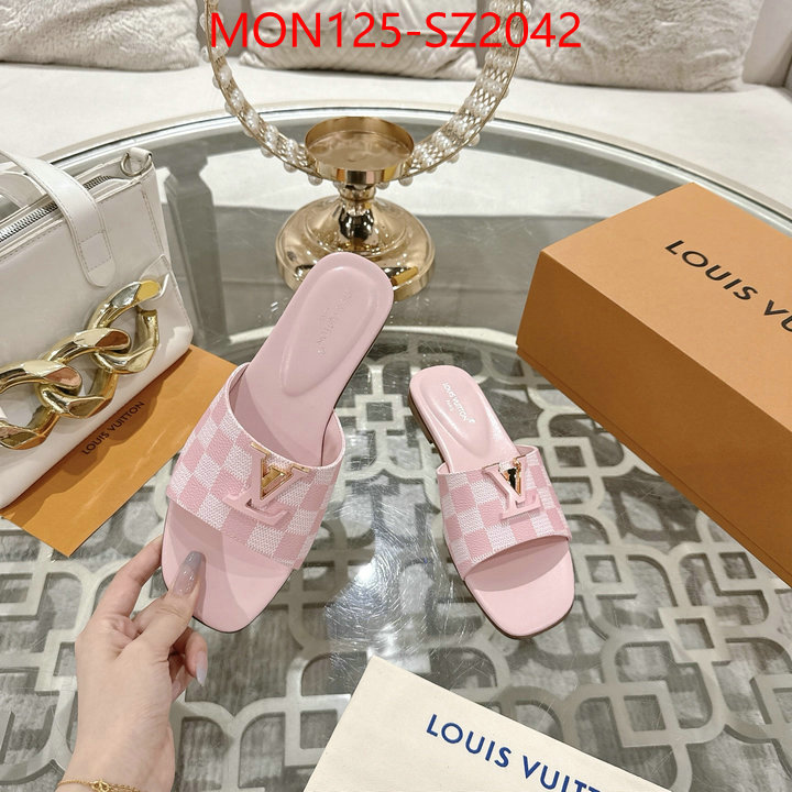 Women Shoes-LV high quality replica designer ID: SZ2042 $: 125USD