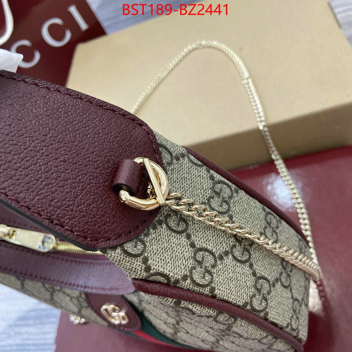 Gucci Bags(TOP)-Crossbody- replica best ID: BZ2441 $: 189USD,