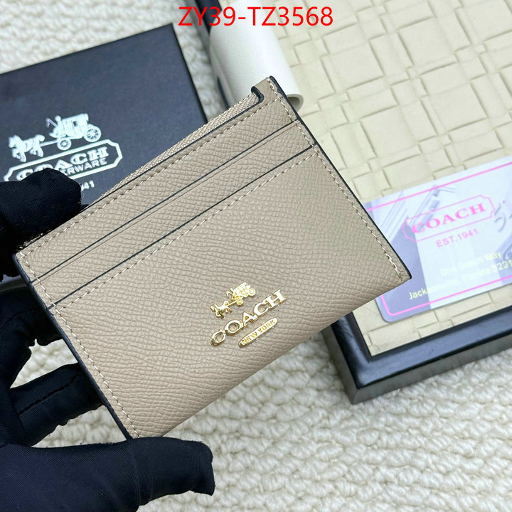 Coach Bags(4A)-Wallet high quality replica ID: TZ3568 $: 39USD,