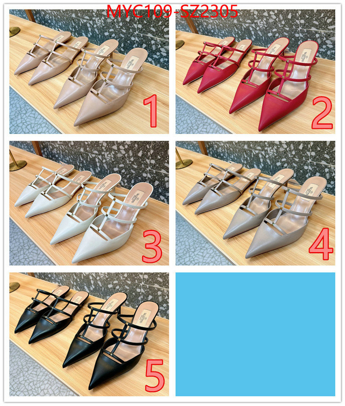 Women Shoes-Valentino best replica ID: SZ2305 $: 109USD