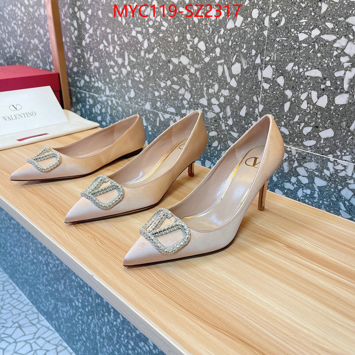 Women Shoes-Valentino 2024 replica wholesale cheap sales online ID: SZ2317 $: 119USD