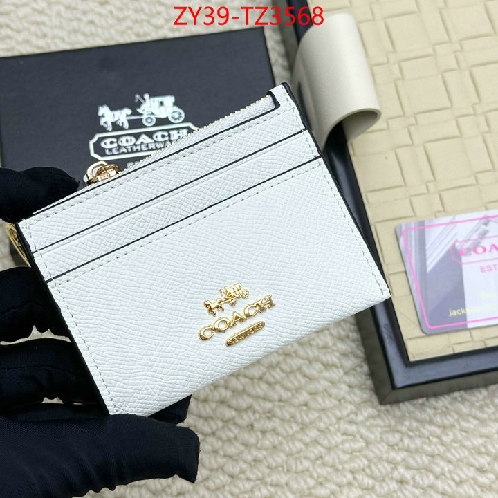 Coach Bags(4A)-Wallet high quality replica ID: TZ3568 $: 39USD,