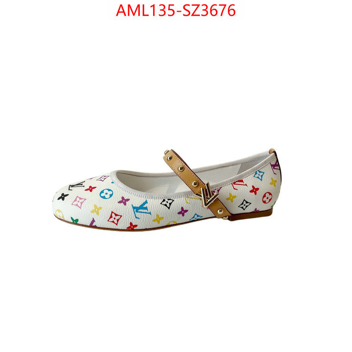 Women Shoes-LV 1:1 replica wholesale ID: SZ3676 $: 135USD