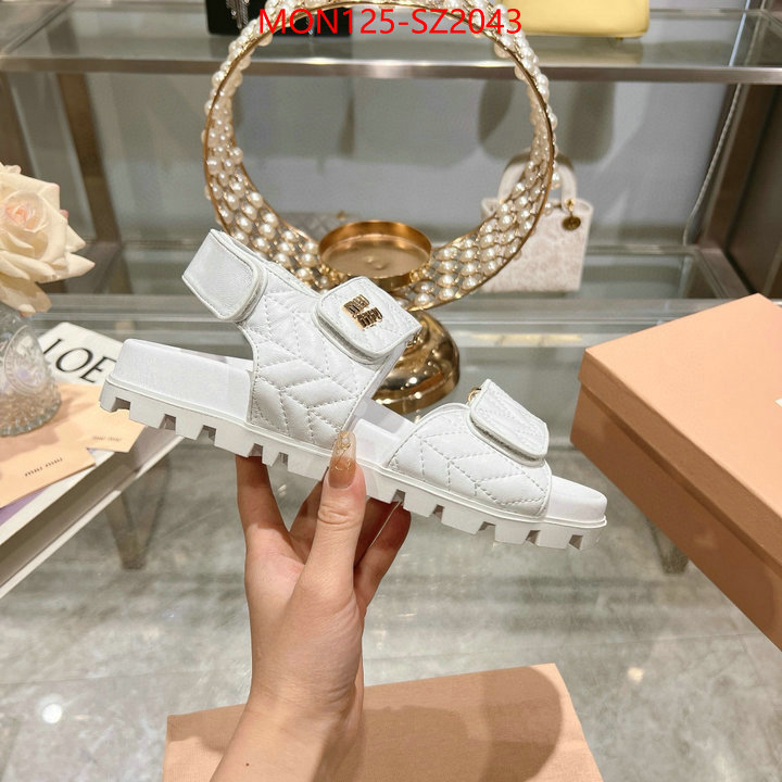 Women Shoes-Miu Miu where can you buy replica ID: SZ2043 $: 125USD