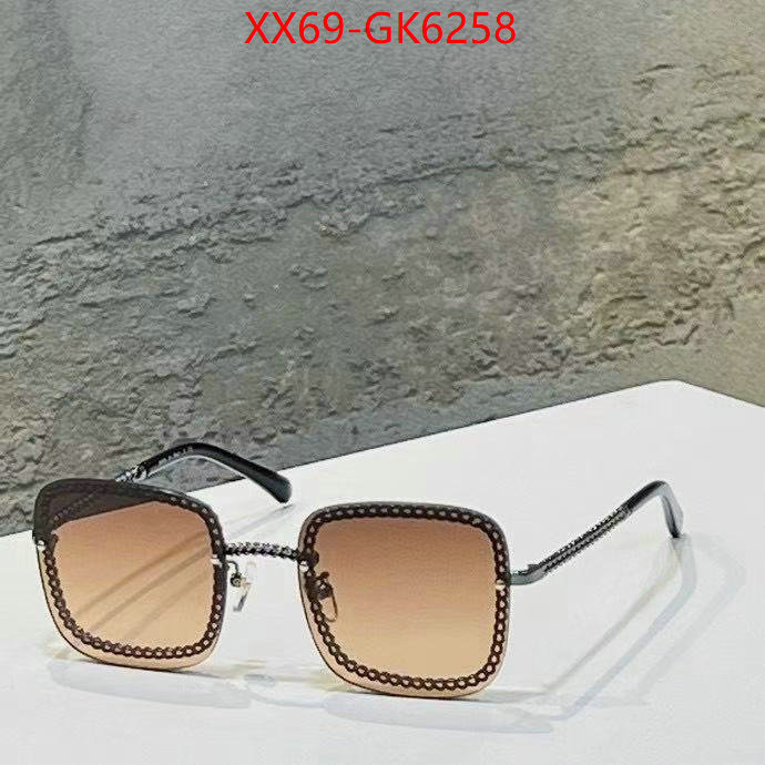 Glasses-Chanel how to buy replica shop ID: GK6258 $: 69USD