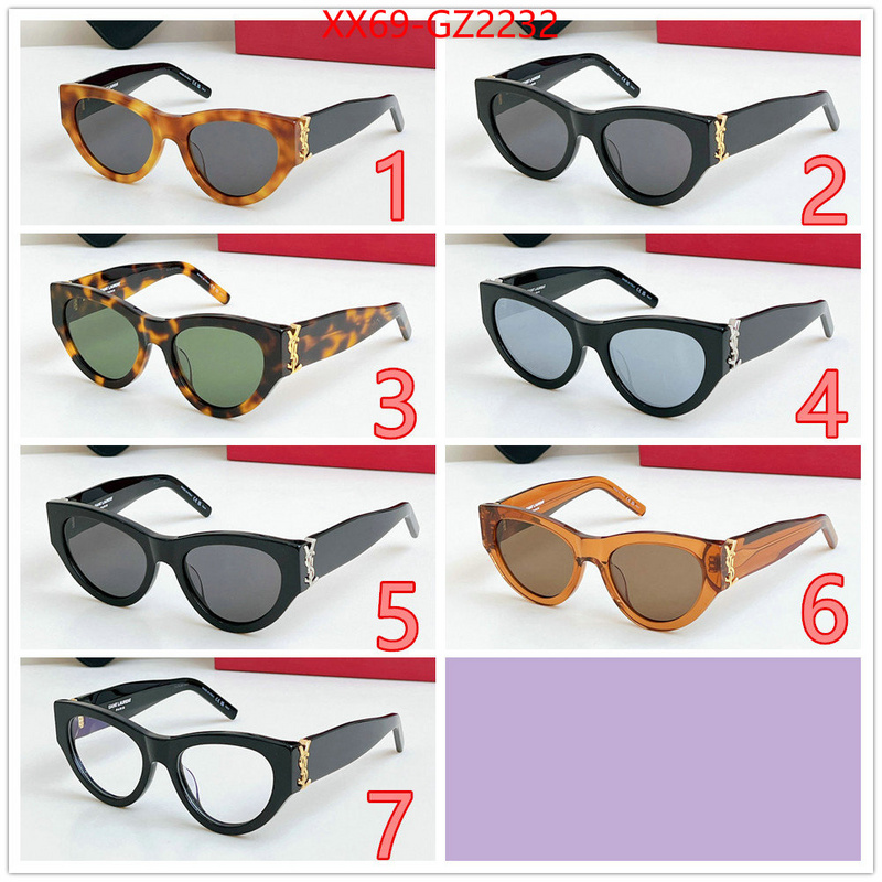 Glasses-YSL mirror quality ID: GZ2232 $: 69USD