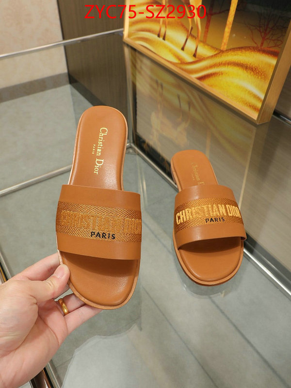 Women Shoes-Dior shop the best high authentic quality replica ID: SZ2930 $: 75USD
