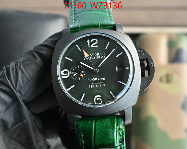 Watch(TOP)-Panerai where can i buy the best quality ID: WZ3136 $: 360USD