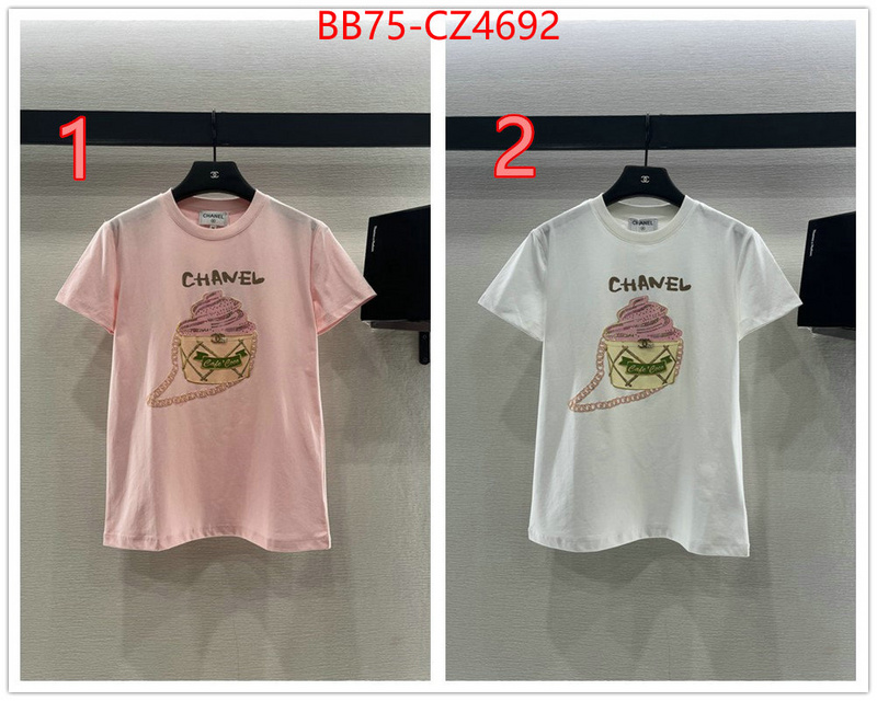Clothing-Chanel fashion designer ID: CZ4692 $: 75USD