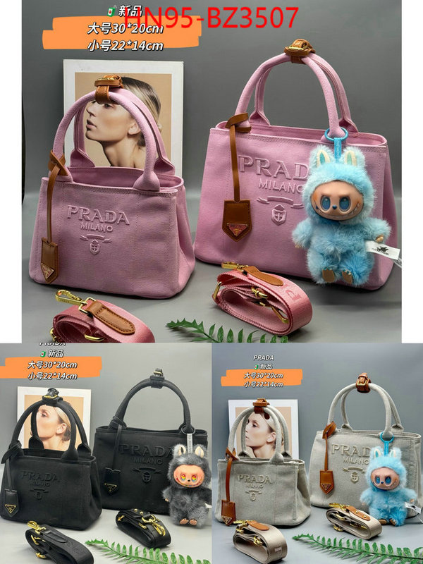 Prada Bags(4A)-Handbag- what ID: BZ3507