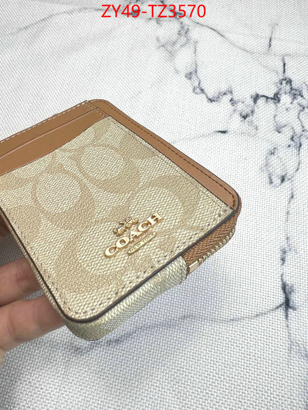 Coach Bags(4A)-Wallet perfect ID: TZ3570 $: 49USD,