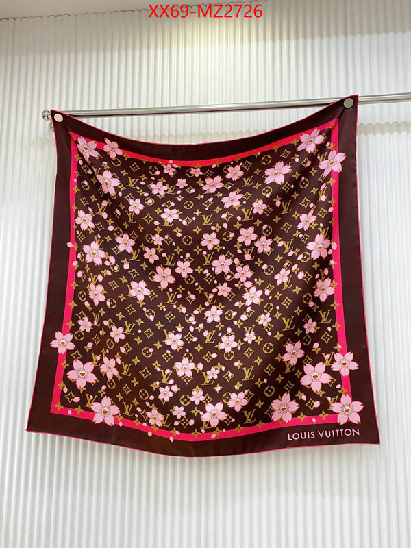 Scarf-LV designer replica ID: MZ2726 $: 69USD