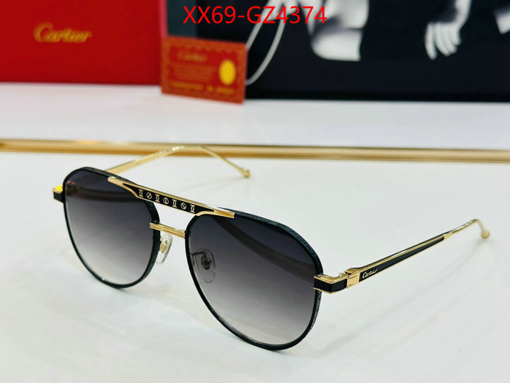 Glasses-Cartier buy high-quality fake ID: GZ4374 $: 69USD