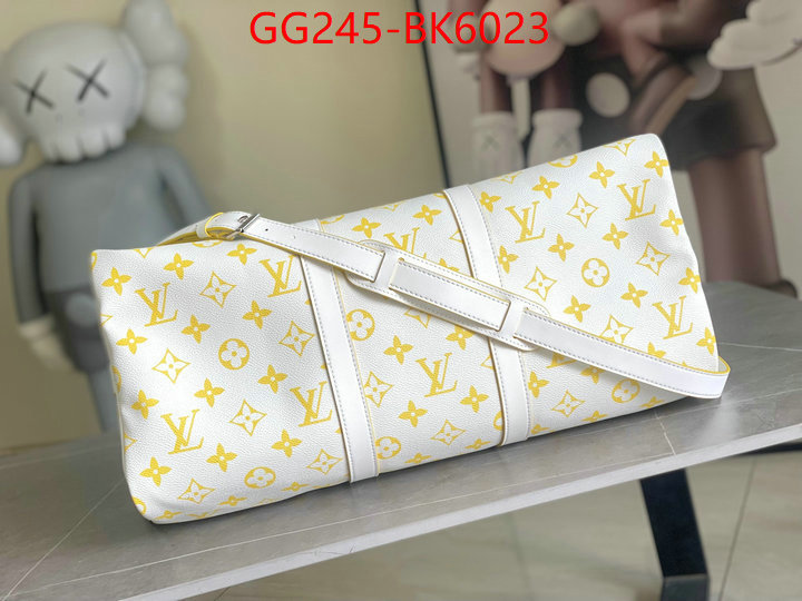 LV Bags(TOP)-Keepall BandouliRe 45-50- fake cheap best online ID: BK6023 $: 245USD,