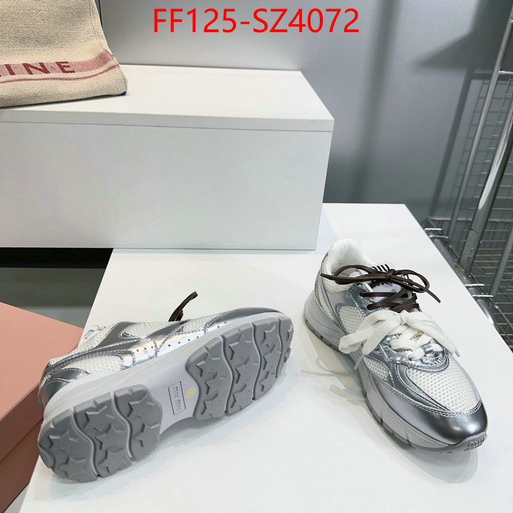 Women Shoes-Miu Miu best quality replica ID: SZ4072 $: 125USD