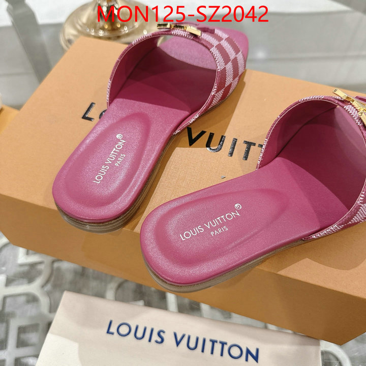 Women Shoes-LV high quality replica designer ID: SZ2042 $: 125USD
